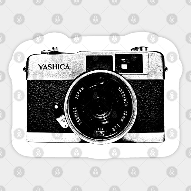 yashica 35ME Sticker by TrocaBoo